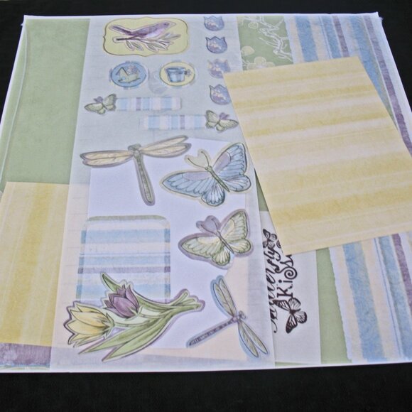 One Pkg Creative Memories Pastel Spring Additions - Picture 4 of 5